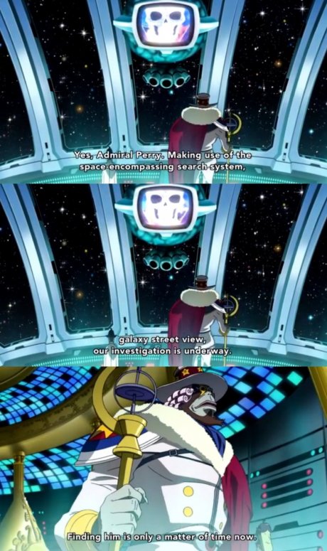 Quickest way to find someone in space.