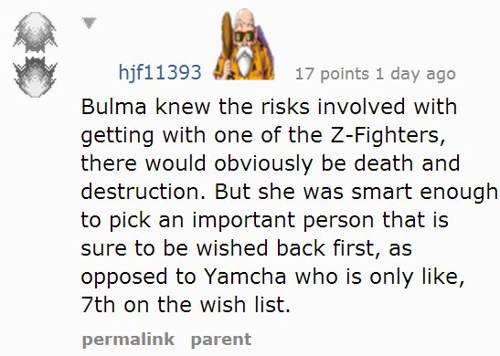 Why Bulma Picked Vegeta Over Yamcha