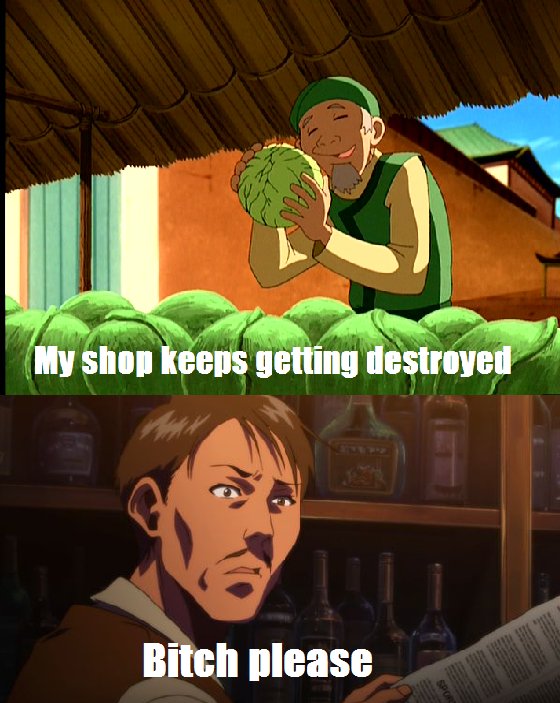 Cabbages? Bitch please