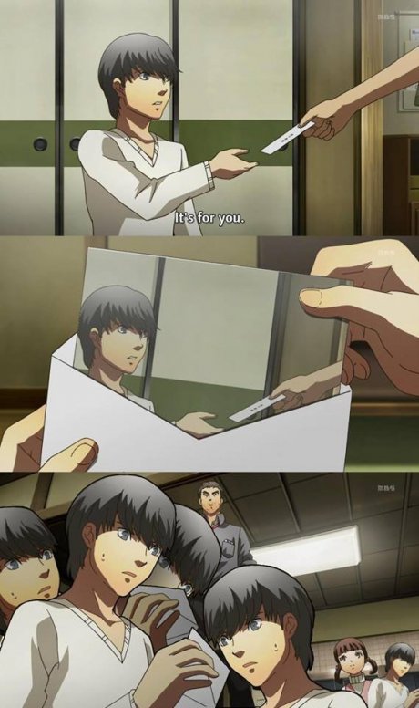 A letter for Yu