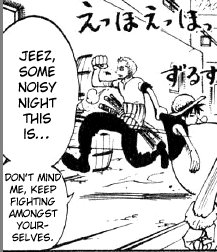 Just A Random Zoro Passing Through