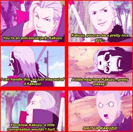 I hope Kakuzu-senpai notices me