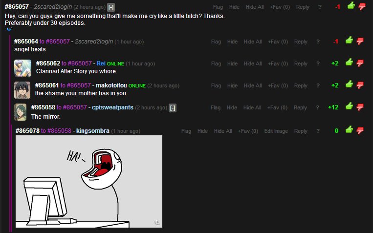 Meanwhile in /anime/