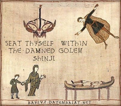 Get in the fucking golem Shinji