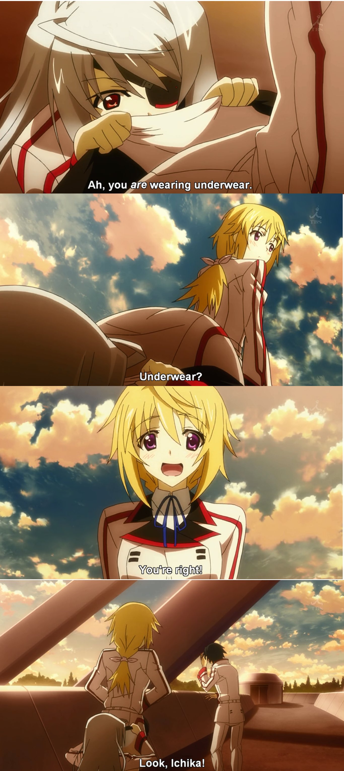 Girls and their underwear
