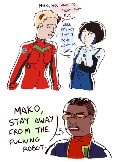 Pacific Rim = Backwards Eva
