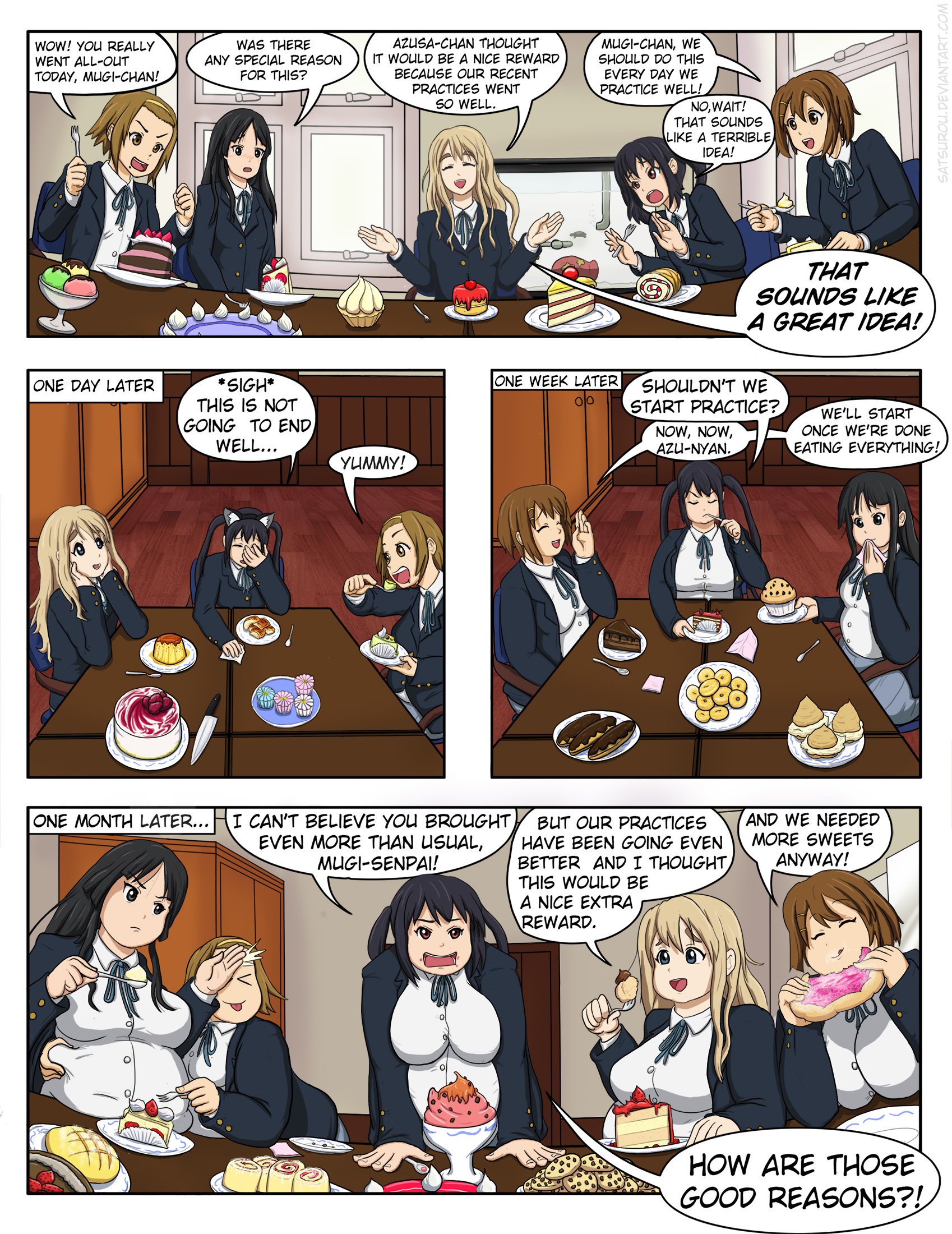 Mugi's a chubby chaser