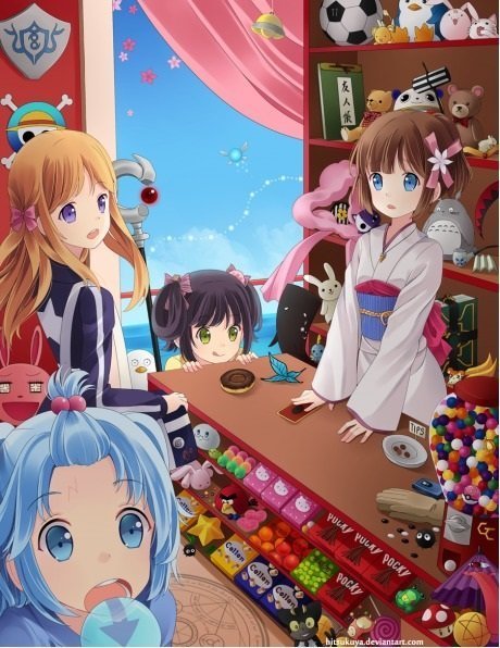 Name every anime and game