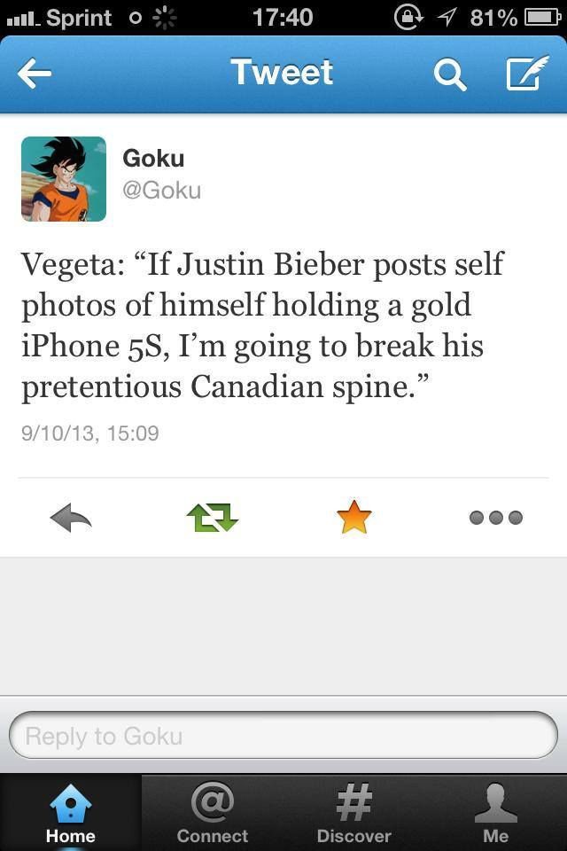 U Jelly, Vegeta?