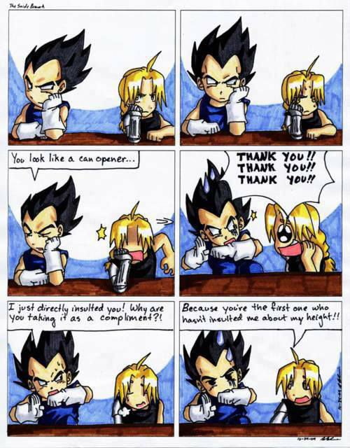 Vegeta and Edward