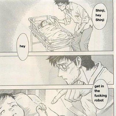 God Damn It Shinji It's Time To Man Up