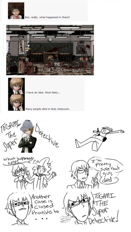 Togami knows his stuff