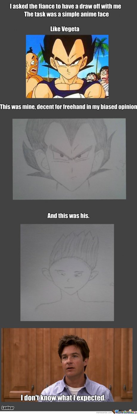 Drawing Vegeta