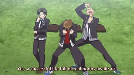 Are there REAL boobs in anime???