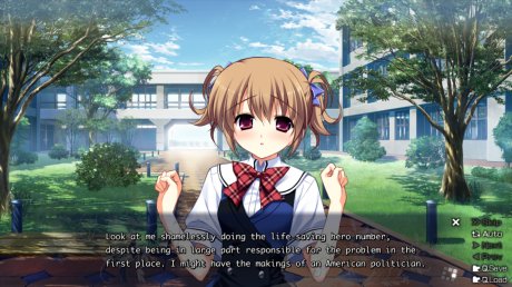 Grisaia no Kajitsu laying down the burns