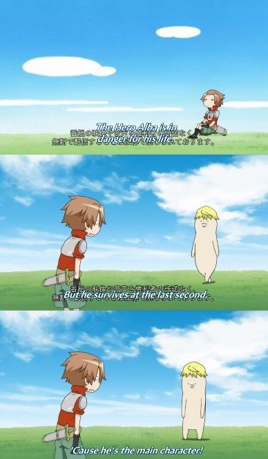 Logic for most main characters,
