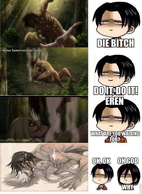 This is why Mikasa is so heated