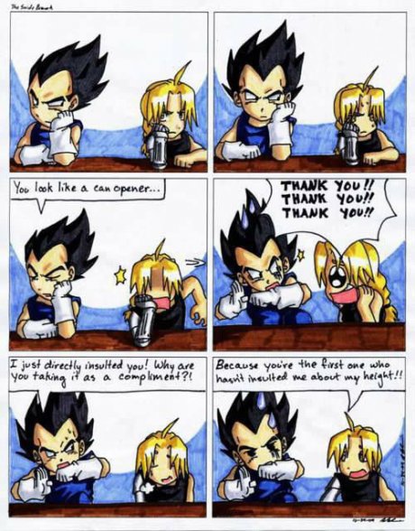 Vegeta and Edward