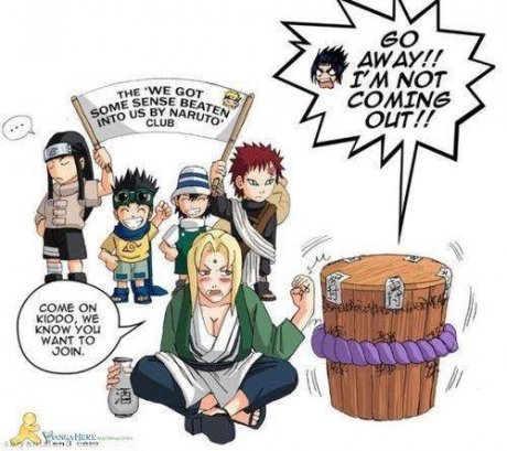 come out of the box sasuke