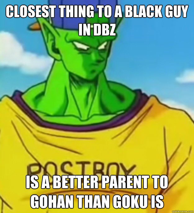 Insert pun about Goku being a shitty dad