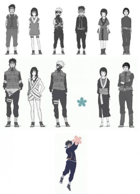 Naruto x Anohana