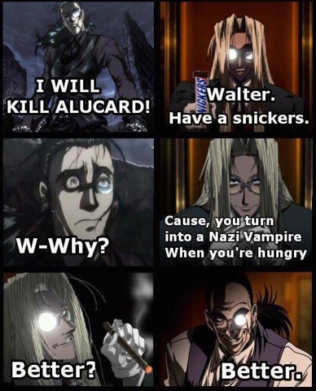 Kill you later, you monstrous heathen.
