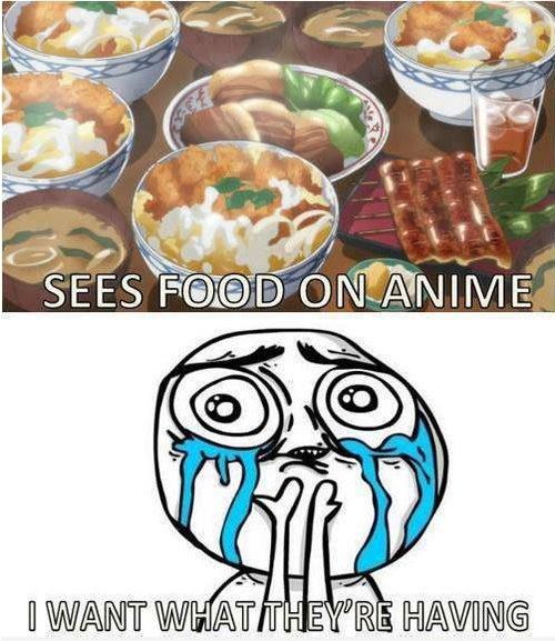 Anime food.