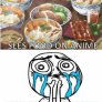 Anime food.