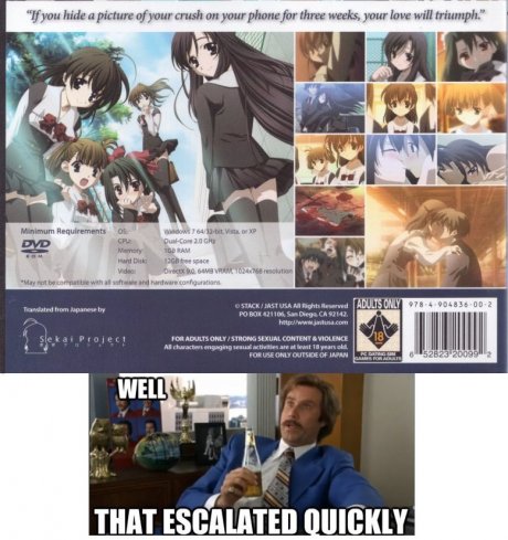 Plot synopsis of School Days