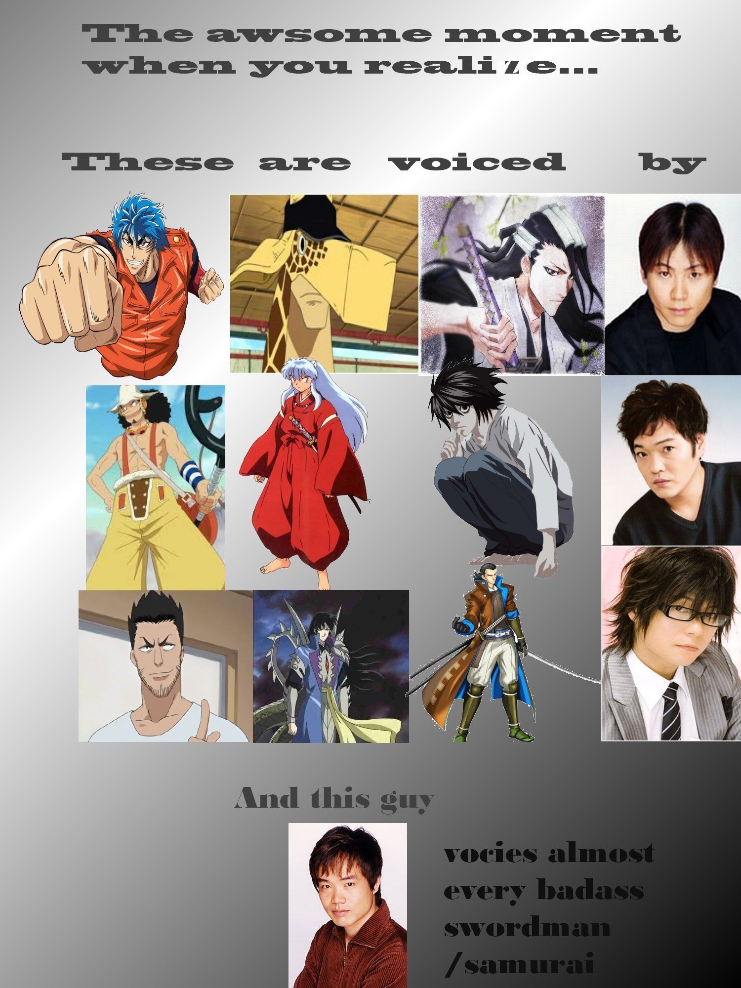 Some awesome voice actors