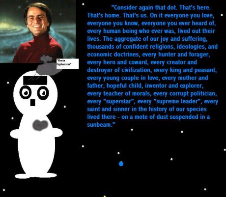 Carl Sagan Quote.