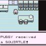 Squirtle received a pussy