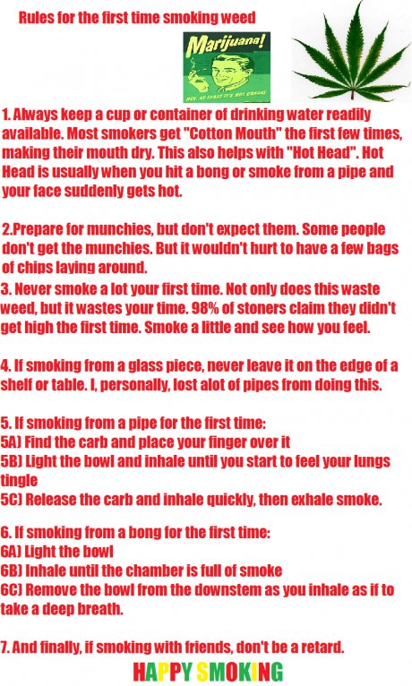 Tips for smoking weed