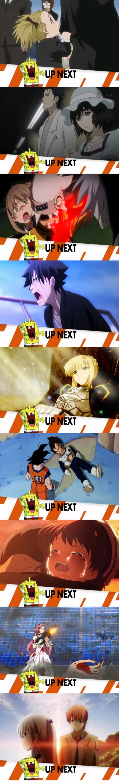Inappropriate timing spongebob(Anime)