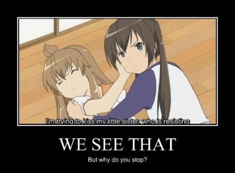 A normal situation for anime