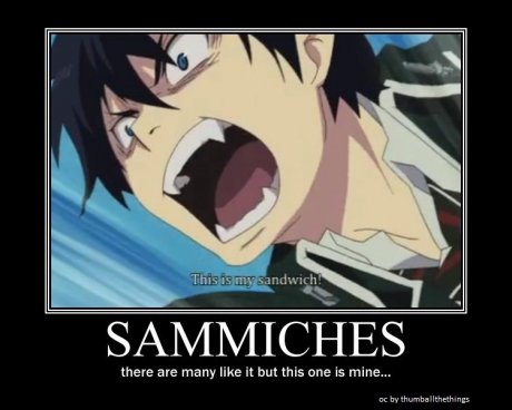 sammiches....