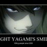 Light Yagami's smile
