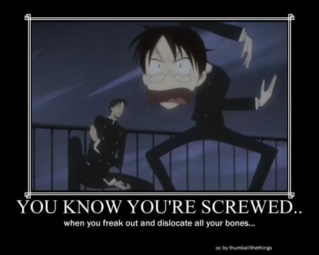 freak out..
