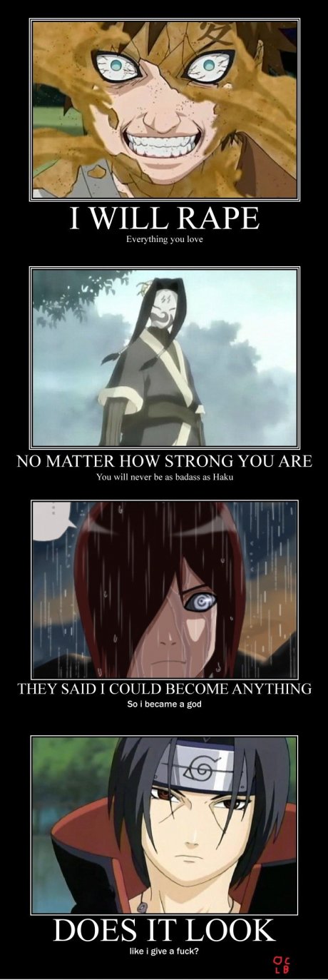 Naruto Mot Posters