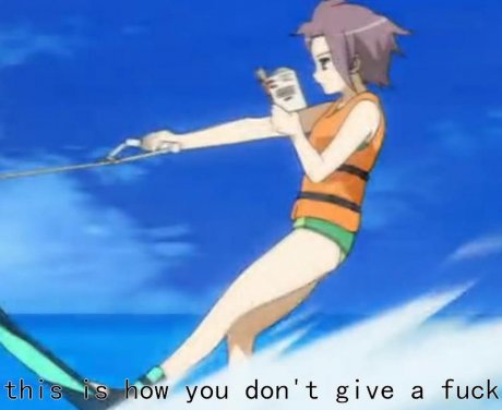 Nagato yuki gives no fucks