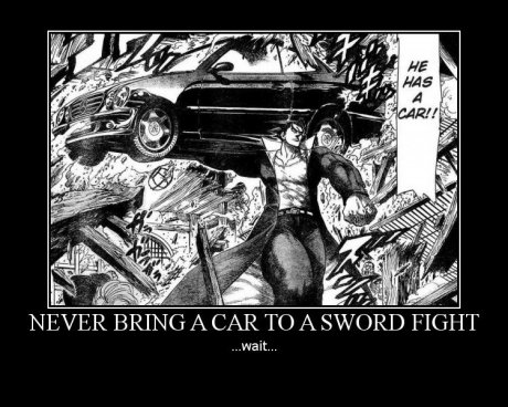 How to win a sword fight