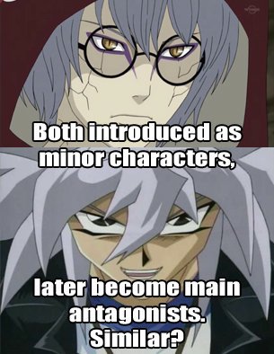 Sorry, Bakura, main characters only.
