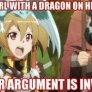 Invalid Arguement