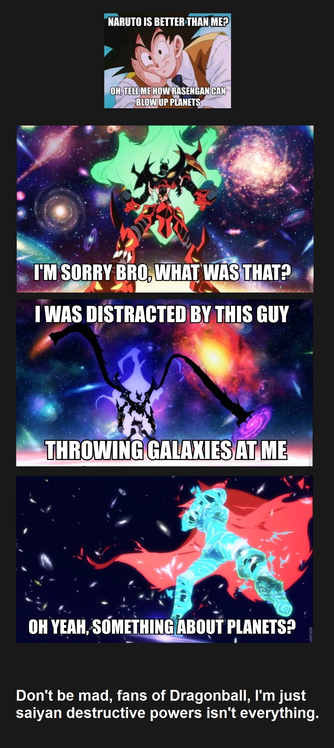 Hey DBZ fans, Imma let you finish ...