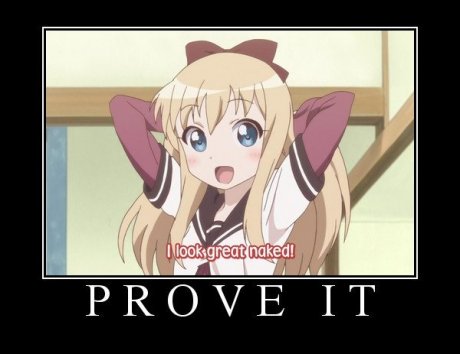 Prove it