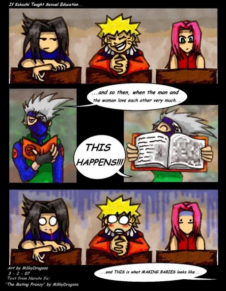 sex education with kakashi