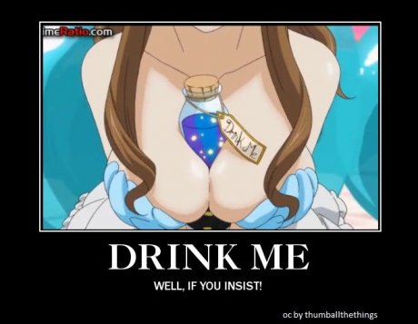 drink me