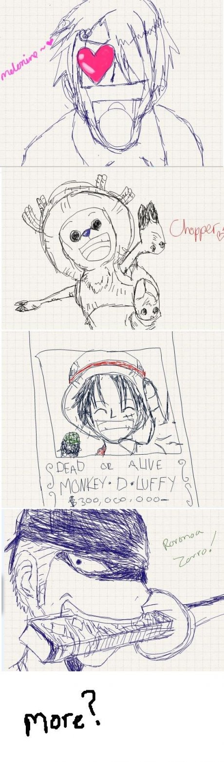 One Piece Sketch Comp