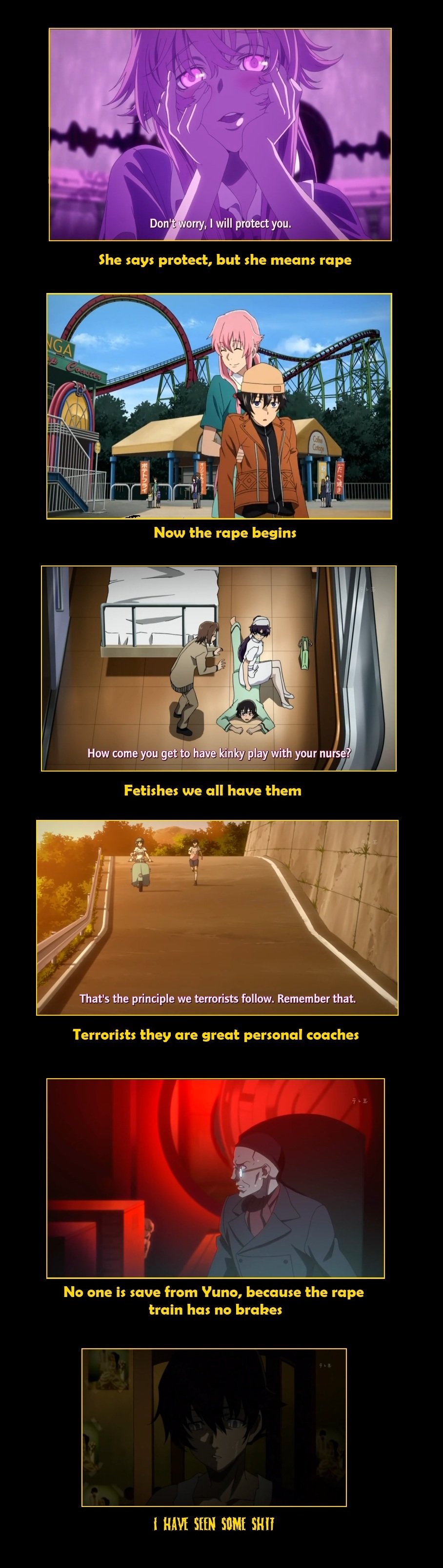 Mirai Nikki comp
