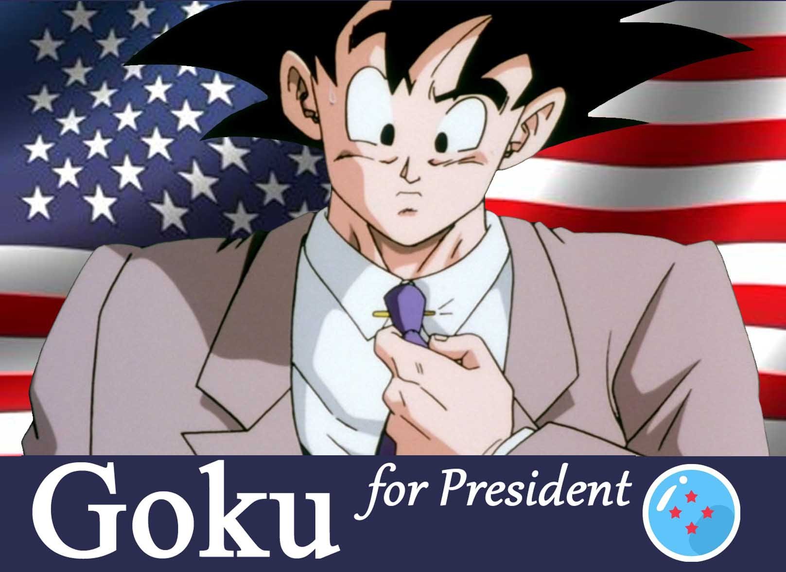 Goku for President OC